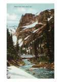 Rocky Mountain National Park  Colorado  View of Odessa Lake  Estes Park