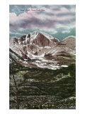 Rocky Mountain National Park  Colorado  Panoramic View of Long's Peak in Estes Park