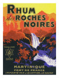 Rhum des Roches Noires Brand Rum Label