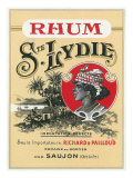 Rhum Ste Lydie Brand Rum Label