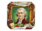 Thomas Jefferson Brand Cigar Outer Box Label