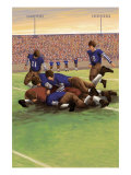 Dogpile Football Scene