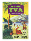 Rhum Yva Brand Rum Label