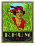 Rhum Vieux Rum Label
