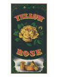 Yellow Rose Brand Tobacco Label