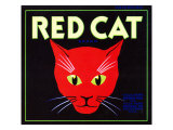 Villa Park  California  Red Cat Brand Citrus Label