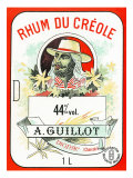 Rhum du Creole Brand Rum Label