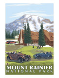 Mount Rainier  Paradise Lodge and Chalmers