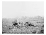 Gettsyburg  PA  Dead Mule and Artillery Caisson  Civil War