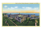 St Augustine  Florida  Castle San Marcos National Monument View