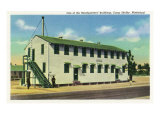 Camp Shelby  Mississippi  Exterior View of One of the Headquarters' Buildings