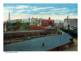 Binghamton  New York  View of the City from the Viaduct
