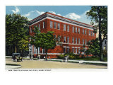 Binghamton  New York  Exterior View of the NY Telephone Building on Henry Street
