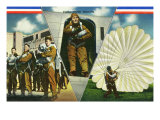View of Parachute Troops