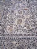 Abduction of Hylas Mosaic on Floor of an Ancient Roman Building  Morocco