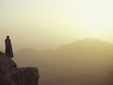 Morning Light on Moses' Mountain Pilgrim  Egypt