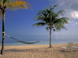 Beach Scene at The Inn at Bahama Bay  Grand Bahama Island  Caribbean
