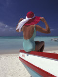 Colorful Fishing Boats  Aruba  Caribbean