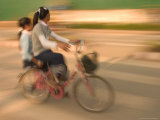 Girls on the Bicycle  Laos