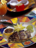 Swordfish at Veni Mange Restaurant  Trinidad  Caribbean