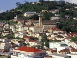 View of Downtown St George  Grenada  Caribbean