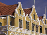 Dutch Gable Architecture of Willemstad  Curacao  Caribbean