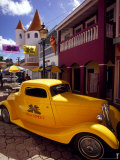 Street Scene in Philipsburg  St Martin  Caribbean