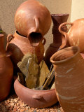 Stoneware Pots at Entrance to Tierra del Sol  Aruba  Caribbean