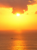 Sunset on Shizuoka  Japan