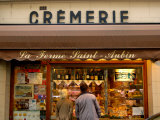 Couple Window Shopping at Cremerie  Paris  France