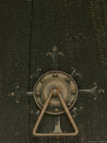 Door Lock of Hopperstad Stave Church  Sogne Fjord  Vic  Norway