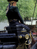 Carriage Driver in Traditional Clothing at Feria de Abril  Sevilla  Spain