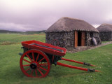 Rural Landscape and Wheelbarrow  Kilmuir  Isle of Skye  Scotland
