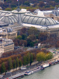 View of Grand Palais from Eiffel Tower  Paris  France