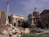 Arch of Septimius Severus  Rome  Italy