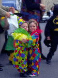 Children in Costume  Valletta  Malta
