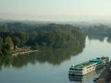 Van Gogh Riverboat Along Rhone River  Avignon  Provence  France