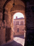 Inside the Walls of Cordes-sur-Ciel  Languedoc  France