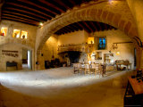 Medieval Kitchen of Chateau de Pierreclos  Burgundy  France