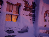 Frozen Window  Lapland  Finland