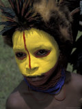 Coastal Tribe Member  Oro  Papua New Guinea