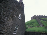 Ruins of Norman Castle  Totnes  Devon  England