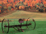 Farm Scene  Vermont  USA