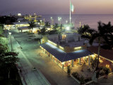 Night Scenic  San Miguel  Cozumel Island  Quintana Roo  Mexico