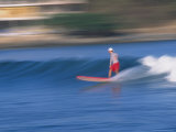 Surfer Rides Waves in the Pacific Ocean  Sayulita  Nayarit  Mexico
