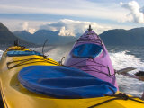 Sea Kayak Trip From Valdez Harbor to Columbia Glacier  Alaska  USA