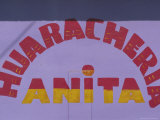 Sign for Shoe Store in Oaxaca  Mexico