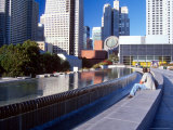 Martin Luther King Memorial Pool  Museum of Modern Art  San Francisco  California  USA