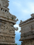 Group of the Nuns Building Detail  Chichen Itza  Mexico