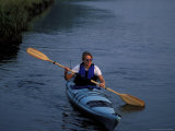 Kayaking the Mousam River  Rachel Carson National Wildlife Refuge  Maine  USA